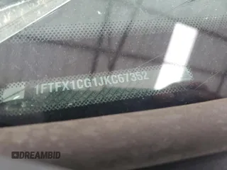 2018 Ford F-150 XL с VIN 1FTFX1CG1JKC67352, выставлен на аукционе Copart как лот 59598515 с пробегом 177 437 миль миль и Списание • Salvage title. История ставок и продаж доступна на DreamBid. Изображение 12.