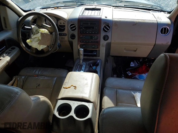 2006 Ford F-150 XLT with VIN 1FTPX12556NA35282, listed as a Copart auction lot 53357515 with 325,998 mi miles and Salvage title. Bid and sale history available at DreamBid. Image 8.