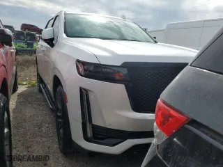 2021 Cadillac Escalade Sport with VIN 1GYS4EKL9MR320236, listed as a Copart auction lot 75541984 with 0 mi miles and Salvage Title. Bid and sale history available at carsss.com. Image 5.