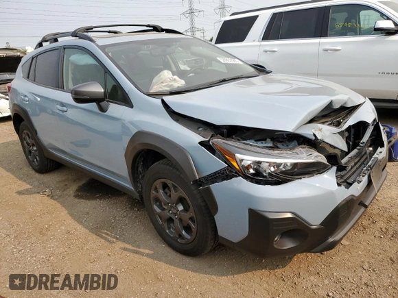 2023 Subaru Crosstrek Special Sports with VIN JF2GTHSC5PH245935, listed as a Copart auction lot 58903585 with 32,786 mi miles and Salvage title. Bid and sale history available at DreamBid. Image 4.