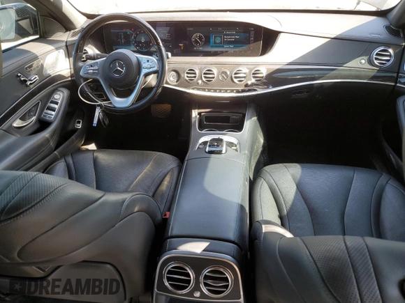 2020 Mercedes-Benz S-Class S 450 with VIN WDDUG6GB1LA504844, listed as a Copart auction lot 53260245 with 69,120 mi miles and Salvage Title. Bid and sale history available at carsss.com. Image 8.