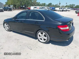 2010 Mercedes-Benz C-Class C 300 Sport with VIN WDDGF8BB1AR121245, listed as a IAAI auction lot 42061384 with 1 mi miles. Bid and sale history available at carsss.com. Image 3.