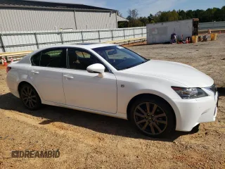 2014 Lexus GS 350 with VIN JTHCE1BL1E5027406, listed as a Copart auction lot 75619474 with 125,109 mi miles and Salvage Title. Bid and sale history available at carsss.com. Image 4.
