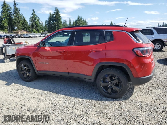 2020 Jeep Compass Latitude z VIN 3C4NJDBB0LT117108, wystawiony jako Copart lot #61243675 z przebiegiem 27 466 mil mil oraz Szkoda całkowita • Salvage title. Historia ofert i sprzedaży dostępna na DreamBid. Obrazek 2.