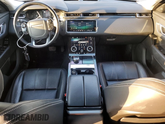 2018 Land Rover Range Rover Velar S with VIN SALYB2RN8JA716298, listed as a Copart auction lot 47003295 with 55,279 mi miles and Salvage title. Bid and sale history available at DreamBid. Image 8.