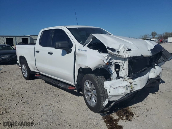2019 Chevrolet Silverado 1500 Custom with VIN 1GCRWBEH2KZ239855, listed as a Copart auction lot 50849164 with 103,488 mi miles and Salvage Title. Bid and sale history available at carsss.com. Image 4.