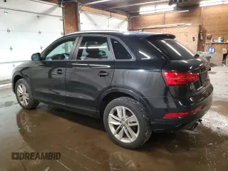 2017 Audi Q3 Premium with VIN WA1ECCFS7HR011053, listed as a Copart auction lot 50505645 with 78,842 mi miles and Salvage title. Bid and sale history available at DreamBid. Image 2.