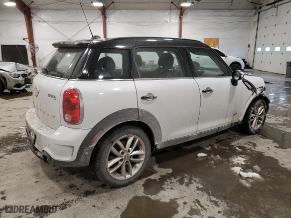 2013 MINI Cooper Countryman S ALL4 with VIN WMWZC5C58DWM16123, listed as a Copart auction lot 51437725 with 94,240 mi miles and Non Repairable. Bid and sale history available at carsss.com. Image 3.