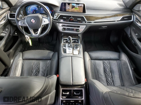 2018 BMW 7 Series ALPINA B7 xDrive with VIN WBA7F2C53JG856267, listed as a Copart auction lot 78383124 with 54,388 mi miles and Salvage Title. Bid and sale history available at carsss.com. Image 8.