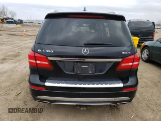 2017 Mercedes-Benz GLS with VIN 4JGDF6EE8HA848636, listed as a Copart auction lot 46735633 with 83,329 mi miles. Bid and sale history available at carsss.com. Image 6.