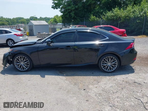 2015 Lexus IS 250 with VIN JTHCF1D25F5025399, listed as a IAAI auction lot 39680736 with 119,533 mi miles. Bid and sale history available at carsss.com. Image 15.
