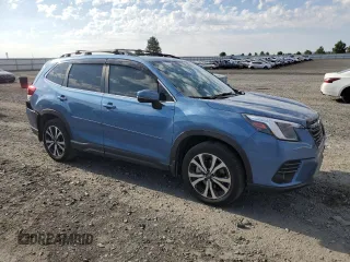 2022 Subaru Forester Limited with VIN JF2SKAPC8NH428501, listed as a Copart auction lot 65757575 with 21,463 mi miles and Salvage title. Bid and sale history available at DreamBid. Image 4.