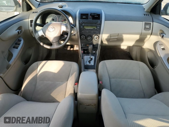 2010 Toyota Corolla with VIN 2T1BU4EE8AC333112, listed as a Copart auction lot 42008215 with 90,670 mi miles and Salvage title. Bid and sale history available at DreamBid. Image 8.