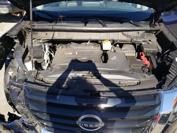 2022 Nissan Pathfinder SL with VIN 5N1DR3CA5NC253653, listed as a Copart auction lot 80427194 with 43,569 mi miles and Salvage Title. Bid and sale history available at carsss.com. Image 12.