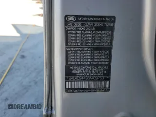 2006 Land Rover LR3 with VIN SALAD24436A409753, listed as a Copart auction lot 42762005 with 233,898 mi miles and Salvage Title. Bid and sale history available at carsss.com. Image 16.