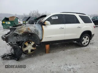 2008 GMC Acadia SLT2 with VIN 1GKEV33758J240902, listed as a Copart auction lot 44715885 with Not Provided miles and Non Repairable. Bid and sale history available at DreamBid. Image 1.