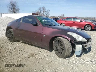 2006 Nissan 350Z Grand Touring with VIN JN1AZ34D76M303418, listed as a Copart auction lot 48735905 with 67,308 mi miles and Salvage Title. Bid and sale history available at carsss.com. Image 4.