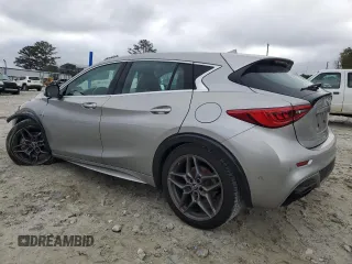 2017 Infiniti QX30 Premium with VIN SJKCH5CP0HA039279, listed as a Copart auction lot 79693364 with 93,816 mi miles and Salvage Title. Bid and sale history available at DreamBid. Image 2.