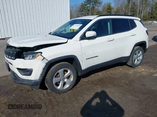 2020 Jeep Compass Latitude with VIN 3C4NJDBB0LT145359, listed as a IAAI auction lot 41747803 with 53,643 mi miles. Bid and sale history available at carsss.com. Image 21.