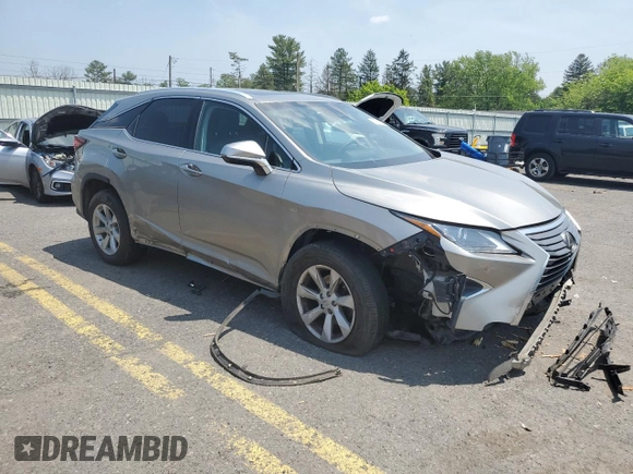 2017 Lexus RX 350 z VIN 2T2BZMCAXHC112957, wystawiony jako Copart lot #60876885 z przebiegiem 66 534 mil mil oraz Szkoda całkowita • Salvage title. Historia ofert i sprzedaży dostępna na DreamBid. Obrazek 4.