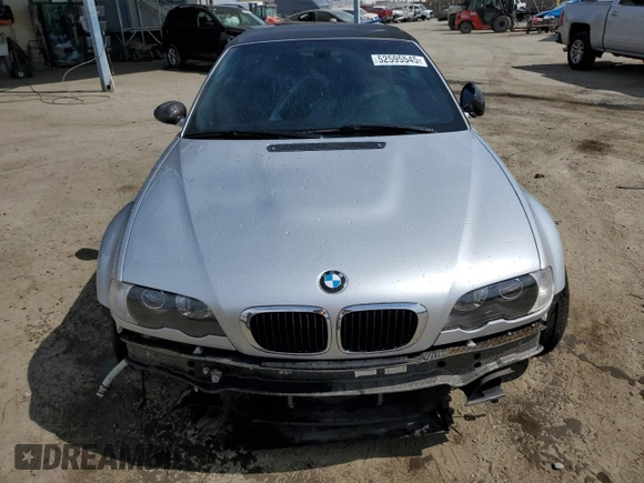 2003 BMW 3 Series M3 with VIN WBSBR934X3PK01085, listed as a Copart auction lot 52595545 with 147,248 mi miles and Salvage Title. Bid and sale history available at carsss.com. Image 5.