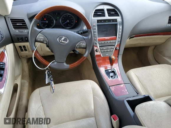 2012 Lexus ES with VIN JTHBK1EG5C2510172, listed as a Copart auction lot 50658755 with 122,427 mi miles and Non Repairable. Bid and sale history available at carsss.com. Image 8.