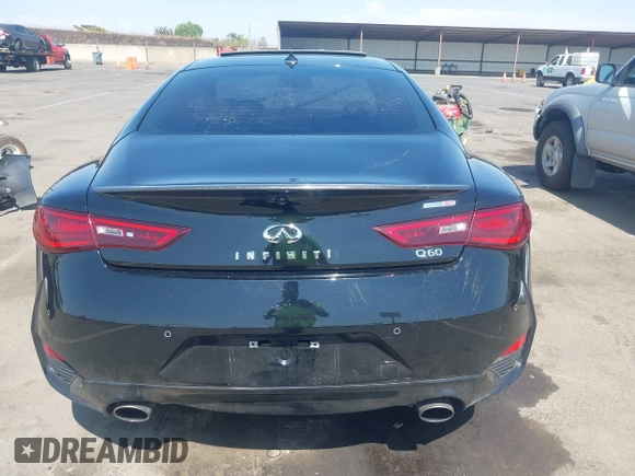 2020 Infiniti Q60 Luxe with VIN JN1EV7EK5LM340657, listed as a IAAI auction lot 42420359 with 32,554 mi miles and . Bid and sale history available at DreamBid. Image 16.