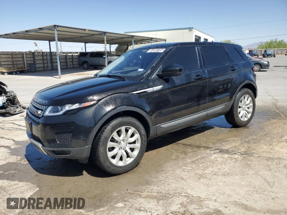 2019 Land Rover Range Rover Evoque SE with VIN SALVP2RXXKH348138, listed as a Copart auction lot 54205185 with 62,062 mi miles and Clean title. Bid and sale history available at DreamBid. Image 1.