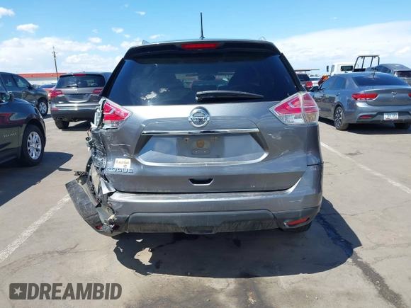 2015 Nissan Rogue SV with VIN 5N1AT2ML0FC862309, listed as a IAAI auction lot 42138785 with 271,537 mi miles and . Bid and sale history available at carsss.com. Image 16.