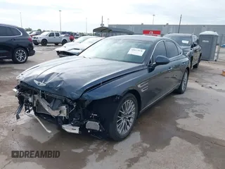2021 Genesis G80 2.5T z VIN KMTGB4SC8MU073253, wystawiony jako IAAI lot #41877970 z przebiegiem 36 562 mil mil oraz . Historia ofert i sprzedaży dostępna na DreamBid. Obrazek 2.