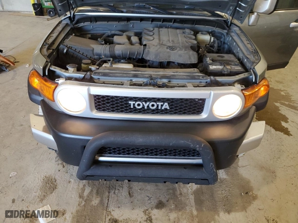 2011 Toyota FJ Cruiser with VIN JTEBU4BF8BK111307, listed as a Copart auction lot 81817604 with 154,229 mi miles and Salvage Title. Bid and sale history available at carsss.com. Image 12.