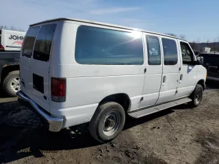 2007 Ford Econoline Passenger XL with VIN 1FBNE31L57DA12220, listed as a Copart auction lot 48890985 with Not Provided miles and Salvage Title. Bid and sale history available at carsss.com. Image 3.