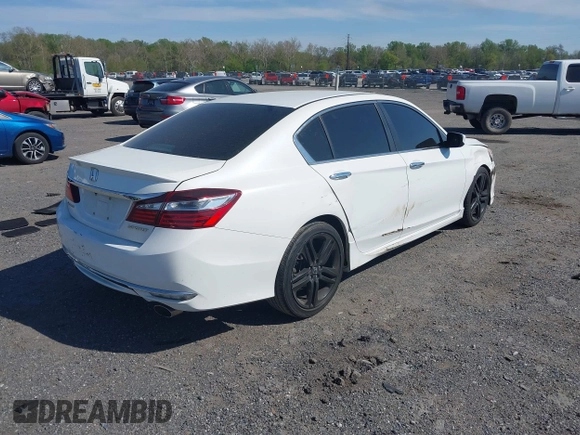 2016 Honda Accord Sport с VIN 1HGCR2F5XGA017783, выставлен на аукционе IAAI как лот 42112413 с пробегом 88 930 миль миль и . История ставок и продаж доступна на DreamBid. Изображение 4.