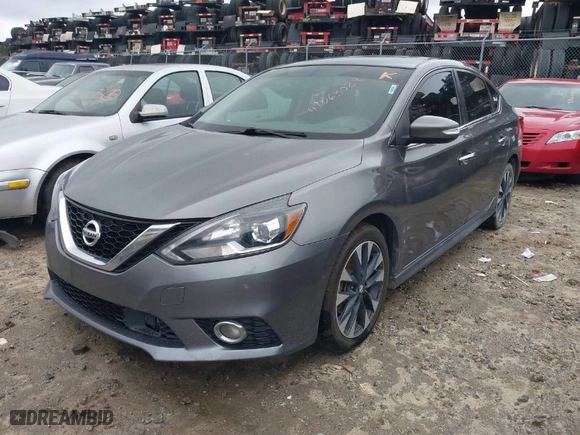 2018 Nissan Sentra SV with VIN 3N1AB7AP7JY267827, listed as a IAAI auction lot 41063028 with NaN miles. Bid and sale history available at carsss.com. Image 2.