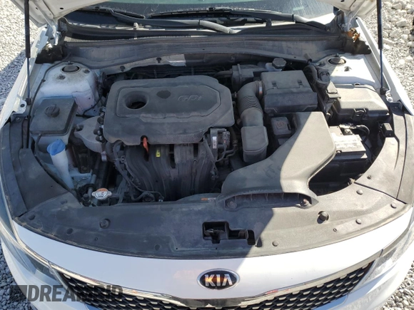 2017 Kia Optima EX with VIN 5XXGU4L31HG144876, listed as a Copart auction lot 50796225 with 156,444 mi miles and Salvage Title. Bid and sale history available at carsss.com. Image 11.