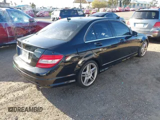 2010 Mercedes-Benz C 300 Sport with VIN WDDGF8BB1AR125733, listed as a IAAI auction lot 41837121 with 118,234 mi miles and . Bid and sale history available at carsss.com. Image 4.