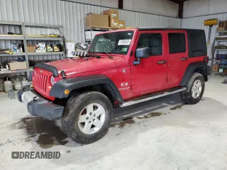 2008 Jeep Wrangler Unlimited X z VIN 1J8GA39128L645762, wystawiony jako Copart lot #57888345 z przebiegiem 205 178 mil mil oraz Szkoda całkowita • Salvage title. Historia ofert i sprzedaży dostępna na DreamBid. Obrazek 1.