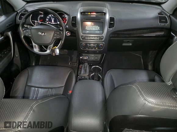 2014 Kia Sorento SX Limited with VIN 5XYKW4A75EG485912, listed as a Copart auction lot 43151875 with 63,054 mi miles and Salvage Title. Bid and sale history available at carsss.com. Image 8.