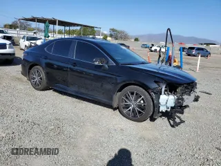 2023 Toyota Camry SE with VIN 4T1G11AK3PU827426, listed as a Copart auction lot 49271595 with 76,408 mi miles and Salvage Title. Bid and sale history available at DreamBid. Image 4.