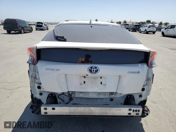 2016 Toyota Prius Two z VIN JTDKBRFU0G3016161, wystawiony jako Copart lot #59258175 z przebiegiem 149 447 mil mil oraz Szkoda całkowita • Salvage title. Historia ofert i sprzedaży dostępna na DreamBid. Obrazek 6.