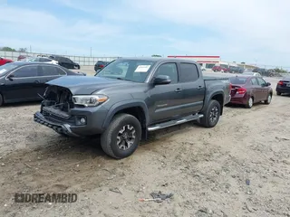 2017 Toyota Tacoma SR5 with VIN 3TMAZ5CN7HM026618, listed as a IAAI auction lot 42033682 with 96,430 mi miles and . Bid and sale history available at carsss.com. Image 2.