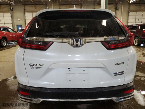 2021 Honda CR-V Hybrid Touring with VIN 7FART6H94ME026679, listed as a Copart auction lot 47867735 with 71,857 mi miles and Salvage Title. Bid and sale history available at carsss.com. Image 6.
