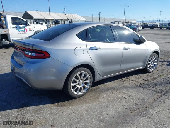 2016 Dodge Dart SXT Sport with VIN 1C3CDFFA1GD820924, listed as a IAAI auction lot 41742293 with 95,922 mi miles. Bid and sale history available at carsss.com. Image 4.