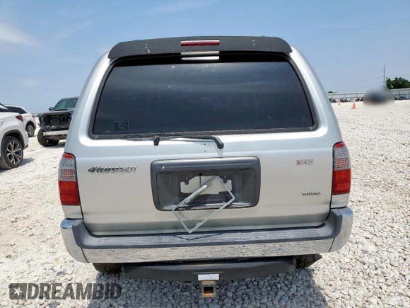 1999 Toyota 4Runner SR5 with VIN JT3GN86R4X0119012, listed as a Copart auction lot 57800565 with 237,774 mi miles and Salvage title. Bid and sale history available at DreamBid. Image 6.
