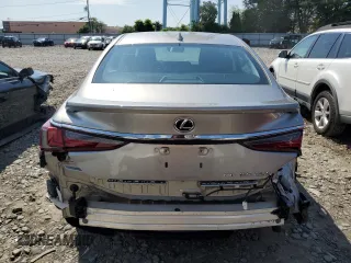 2021 Lexus ES 250 with VIN 58AD11D19MU006499, listed as a Copart auction lot 63091235 with 19,071 mi miles and Salvage title. Bid and sale history available at DreamBid. Image 6.