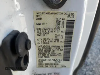 2019 Nissan Frontier S z VIN 1N6BD0CT3KN782767, wystawiony jako Copart lot #55158735 z przebiegiem 50 731 mil mil oraz Szkoda całkowita • Salvage title. Historia ofert i sprzedaży dostępna na DreamBid. Obrazek 13.