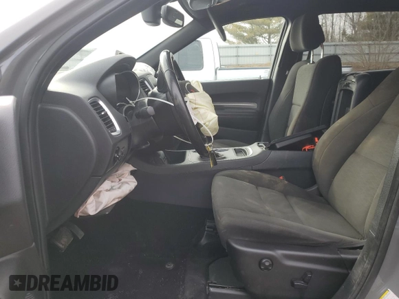2020 Dodge Durango SXT Plus with VIN 1C4RDJAG2LC282402, listed as a Copart auction lot 46500665 with 42,029 mi miles and Salvage Title. Bid and sale history available at DreamBid. Image 7.