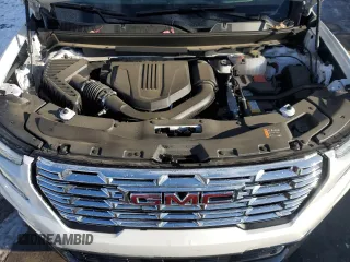 2024 GMC Acadia AWD Denali z VIN 1GKENRKS1RJ166856, wystawiony jako Copart lot #87864625 z przebiegiem 6 693 mil mil oraz Szkoda całkowita • Salvage title. Historia ofert i sprzedaży dostępna na DreamBid. Obrazek 12.