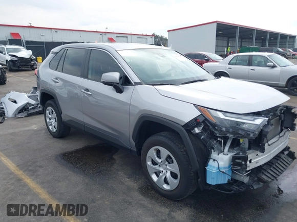 2023 Toyota RAV4 LE with VIN 2T3K1RFVXPC235543, listed as a IAAI auction lot 41786611 with 31,357 mi miles. Bid and sale history available at carsss.com. Image 1.