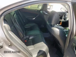 2013 Lexus IS 250 with VIN JTHBF5C27D5186922, listed as a Copart auction lot 56960025 with 226,351 mi miles and Salvage title. Bid and sale history available at DreamBid. Image 10.